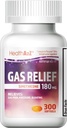 HealthA2Z- Gas Relief Simethicone 180 מ"ג | Relieves from Stomach Discomfort and Gas