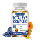 Total Eye Complex - Lutein + Bilberry + Zeaxanthin + Citrus Bioflavonoids - Ultra Vision Support Supplement for Healthy Eyes 120 Softgels, 60 יום אספקה