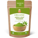 SPICY OrganIC Neem אבקת - 16 oz. - USDA אורגני - non-GMO - Fresh Dried Neem Leaves אבקת עבור שיער בריא ועור - Azadirachta Indica Ayurvedic Herb עבור כללי