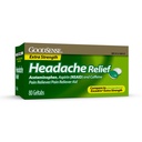 GoodSense Extra Power Head Relief Geltabs, Acetaminophen, Aspirin (NSAID) וקפאין, 80 Count