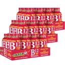 2 ויטמין B Complex B12 B6 B3 Liquid Energy Shots - Acai & Pomegranate - Cyanocobalamin, 10,000% DRV - B-6 Pyridoxine 40mg - B3 Niacinamide (Niacin) 20 מ"ג - BASED BOX Bundle (2oz, Pack of 36)