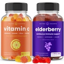 NutraChamps (2-Pack) ויטמין C מסטיקים וחניכיים ישנות בונדלה