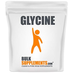 אבקת GlukSupplements.com Glycine - תוספי Glycine, Amino Acid תוספת - Unflavored & Gluten חינם, 3g לשרת, 1kg (2.2 lbs) (Pack of 1)