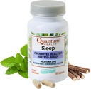 בסביבה הקרובה של Quantum Health Sleep Melatonin 2mg Healthy Sleep Support Band withlaxing Valan Root, Lemon Balm & L Theanine Daily Mind & Body Well Being for Women & Men - 30 קפסולות