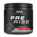 שריר מדהים לקום | תוספת של אבקת Pre-Workout עם Caffeine & Beta-Alanine עבור גברים ונשים | 25 משרתים (25 משרתים, Cherry Ice)