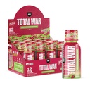REDCON1 Total War Pre Workout Energy Shots - 300 מ"ג Caffeine Shots with Bוויטמיןs & 0 Sugar - Long-Lasting Energy Shot for Focus Support - Fuel Your Workout or Workday - פלישה למים (12 Count)