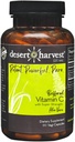Desert Harvest Buffered ויטמין C תוסף עם Aloe Vera עבור Absorption - תמיכה אנטי-חמצן, תמיכה ב- IC - 90 קפסולות