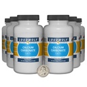 Calcium Carbonate / 3 פאונד / 6 בקבוקים / 97.55% מזון טהור כיתה / אבקת שומן