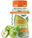 Sour Apple Flavored ויטמין Cmies Mega Dose - 1050 מ"ג ויטמין C - Boosts Immune System and Supports Heart Health - Great Tasting and Easy to Swallow