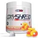 EHP Labs Oxyshred Non Stimulant Pre Workout אבקת - Stim Free Pre Workout, Caffeine חינם Preworkout עבור גברים ונשים עם L Glutamine & Acetyl L Carnitine - Peach, 60 משרתות