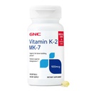 ויטמין GNC K-2 100mcg, תומך בתהליך בניית העצם, 60 Softgels