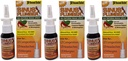Sinus Plumber 3 Pack - Natural Saline Nasal Spray עם Capsicum Pepper ו Wintergreen