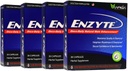 Enzyte® Natural Male Enhancement Bundle for Quality and Stamina with Asian גינזנג, גינקו בילובה, Grape Seed Extractt Weed - 4 Pack Bundle