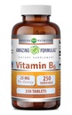 פורמולה מדהימה ויטמין B6 Pyridoxine 25 מ"ג 250 טבליות תוסף