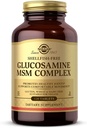 Solgar Glucosamine MSM מורכב, 120 טבליות - מקדם מפרקים בריאים - תמיכה טווח של תנועה וגמישות - תמיכה Collagen - Shellfish-Free - Gluten Free, חלב, כשר - 40 משרתים