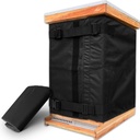 Winter Bee Hive Wrap for 8 ו -10 מסגרות Hives, מכוונן Beehive Wrap Beekeeping Supplies, 600D אוקספורד Insulated Cover, Waterified, Light Weight, Eco-Friendly, Reusable, 75.98