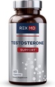 REX MD טסטוסטרון תמיכה תוסף עבור גברים | תמיכה אנרגיה, Stamina, ביצועים | חומרים טבעיים כולל Panugreek עזרה תמיכה רמות טסטוסטרון של הגוף, המיוצר בארה"ב