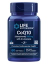 תוחלת החיים CoQ10 (Ubiquinone) עם d-Limonene - Heart Health, Fight General Fatigue, Better Absorption - Gluten-Free, non-GMO - 60 Softgels