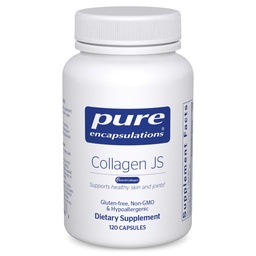 Pure Encapsulations Collagen JS - Skin & Joint Health * - 1,000 מ"ג hydrolyzed Biocell Collagen - Gluten Free & Non-GMO - 120 קפסולות
