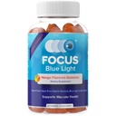 Focus Blue Light Supplement | Lutein ו-Zaxanthin תוספת לבריאות העין והגנה על אור כחול | 60 הרוזן מנגו פלפורד חניכיים, 30 יום אספקה