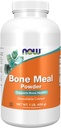 עכשיו תוספים, אבקת עצמות עם Calcium Carbonate ו Magnesium Oxide, Natural Calcium Source, 1-Pound