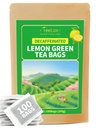 TeeLux Decaf לימון תה ירוק, Smooth Decaffeinated תה ירוק עם לימון Aroma & Flavor, 100 הרוזן