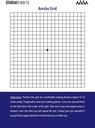 Amsler Eye Grid עם מגנטי Back - Daily Vision Screening Tool for Macular Degeneration & Glaucoma חולים על ידי מומחים קליניים (2 Pack)