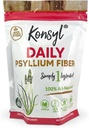Konsyl Daily Psyllium סיבים 360g / 12.7oz - Non-GMO, טבעוני, Keto-ידידותי, אבקת תוספי סיבים - תמיכה בבריאות העיכול