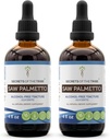 ראה את Palmetto Tincture Alcohol-Free Extract, Saw Palmetto (Serenoa Repens) Dried Berry (2x4 FL OZ)