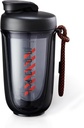 כוסות לחלבון מנערות 20 oz חלבון מבקבוק,Leak Proof, The Perfect Shaker for the Gym, Pre-Workout Bottle, Cocktail Shaker Cup,Weight Loss Shakes