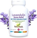 New Roots Lavandulin | Lavender Supplement | אורגני Lavender & ויטמין E | Calm Stress & Support Sleep (30 Softgels)