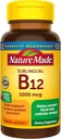 הטבע עשה ויטמין B12 1000 mcg Micro-Lozenges, 50 Count for Metabolic Health