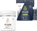Hi-Lyte Electrolyte אבקת, Daily hydrotion תוספת משקאות לערבב, 90 משרתות (Pink Lemonade) | Plus Hi-Lyte Pro hydrotion Packets, 16 מנות שתייה בודדות (Lemon Lime)
