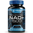 Wellness LABSRX Liposomal NAD Supplement, 1500mg - NAD Resveratrol Supplement for Women and Men, NAD+ Support Cellular Health, Energy & Anti Aging - 90 Count