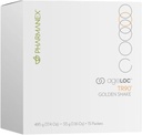 Nu Skin AgeLOC TR90 Golden Shake | 1lb | אבקת חלבון המבוססת על צמחים תומכת שריר לבן ובריאות כוללת | ויטמינים A C E B12 | 15g חלבון Per Serve
