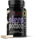Sleep Potion, Melatonin-Free Sleep קפסולות 120 Count, Magnesium Glycinate L-Theanine Zinc Glycinate Chamomile Jujube Seed Lemon Balm, 30 עד 40 משרתים, Gluten Freeten Freeten Freeten