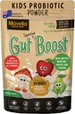 ילדים אבקת פרוביוטי Gut Boost - Daily Digestive & Immune תמיכה עם סיבים לילדים טונדלרים, Vanilla Flavored סיבים תוספת, Easy Mix for Constipation & Gut בריאות 8.82oz(250g)