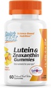 החניכיים הטובות ביותר של הדוקטור עם Lutemax 2020, 60 Ct, Chewable Natural Eye Support Supplement, Mary Golden Lutein, Zeaxanthin, Eye Health & Macular Support, Non-GMO, Natural Fruit Pectin, טבעוני