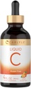 Karlyle ויטמין C נוזל | 4 fl. oz | Orange Flavor