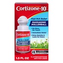קורטיזון 10 כוח מקסימלי Itch הקלה Massaging Rollerball, 1% Hydrocortisone, Fast-Acting, Anti-Itch נוזל עבור באג Bites, Rash, אקסמה, פסוריאזיס, הרעל Ivy, Oak, Sumac, 1.5 oz.