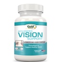 תמיכה בראייה מתקדמת - Lutein Eye & Vision Complex with Lutein, Bilberry, Zinc, Grapeseed & Essential ויטמינים - All Natural Retina כמוסות לבריאות העין - מיוצר בארה"ב