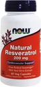 Resveratrol טבעי 200 Mg, 60 קפסולות על ידי Now Foods