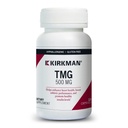 קירקמן TMG 500 מ"ג - Hypoallergenic -120 קפסולות צמחוניות - Trimethylglycine - Gluten Free - Casein Free
