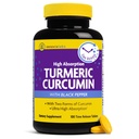 InnovixLabs Turmeric Curcumin עם Black Pepper - High Absorption Turmeric ו Curcumin תוספי עם BioPerine, C3 Reduct & Curcumin C3 Complex - 100 Time Release Tablets