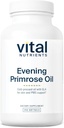 מזונות Vital Foodsents Evening Primrose Oil 1000 מ"ג | תוספת פרירוז לנשים | GLA אומגה 6 Fatty Acid for Skin and PMS תמיכה * | Gluten, Milk, Soy Free | Non-GMO | 250 Softgels