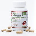 Ashwagandha עם Iron Bisglycinate - 300mg & Bioavailable Iron 10mg - 60 קפסולות