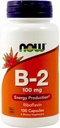 Now Foods ויטמין B-2 100 מ"ג Caps, 2 pk