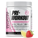 Exworkout for Men & Women - Nootropic Pre Workout ללא Creatine, טרום-עבודה אבקה עם טאורין Rhodiola Citrulline Malate אלן Betaine Caffeine (Strawberry Lemonade)