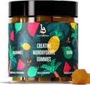 Creatine Monohydrate Gummies - טבעוני, סוכר חינם, 120-ספר, 5000mg Creatine עבור Recovery & שריר ביצועים