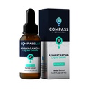 COMPASS LABORA Ashwagandha Liquid Drops - Mood Support and Wellness Supplement - Natural Cortisol Manager and Immune Booster - 2 fl oz